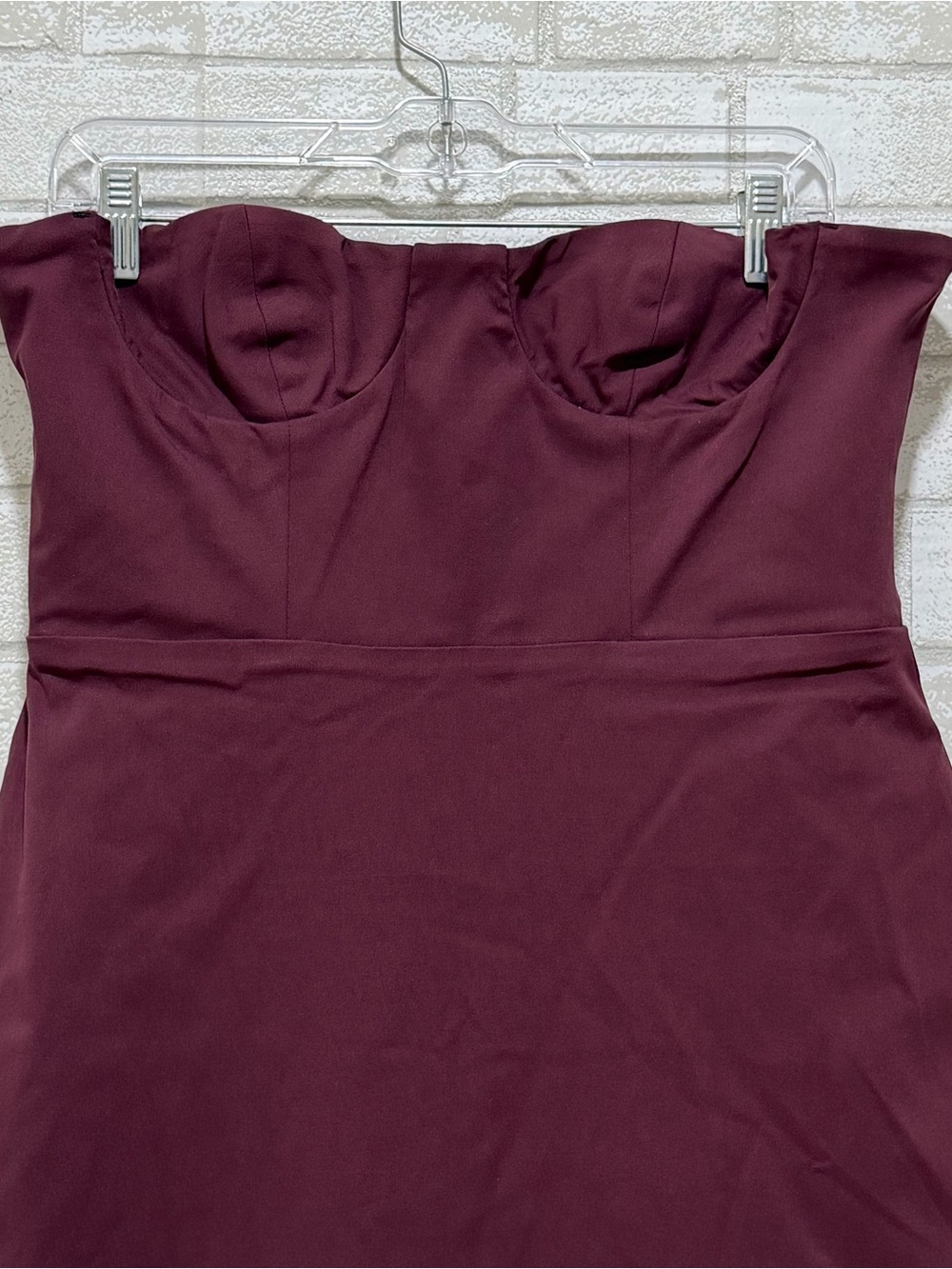 House of CB Grape Strapless Corset Maxi Dress - Sz - L+ - Picture 4 of 13